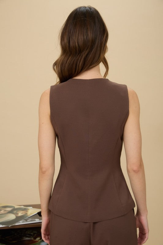 Everyday Grace Button Down Vest