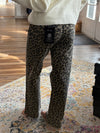 Khloe's Mid Rise Leopard Pants
