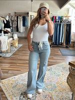 Chloe's Draw String Jeans