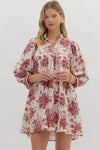 More Than Words Floral Dress
