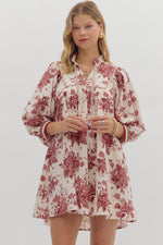 More Than Words Floral Dress