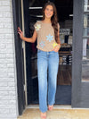 Daisy's Crocheted and Sleeveless Pullover