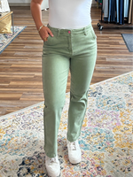 Sophia's Olive Straight Pants