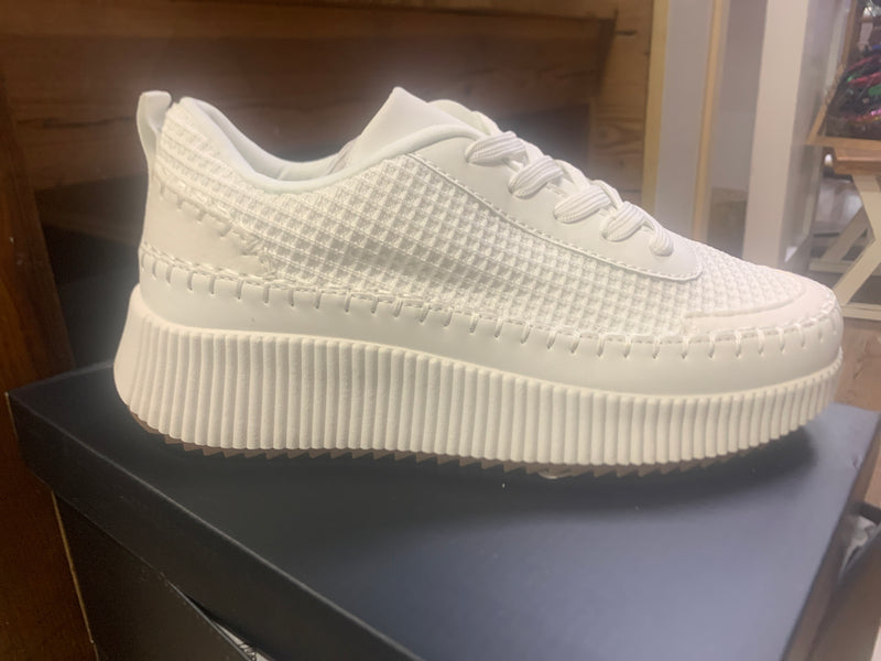 Timeless White Tennis Shoe