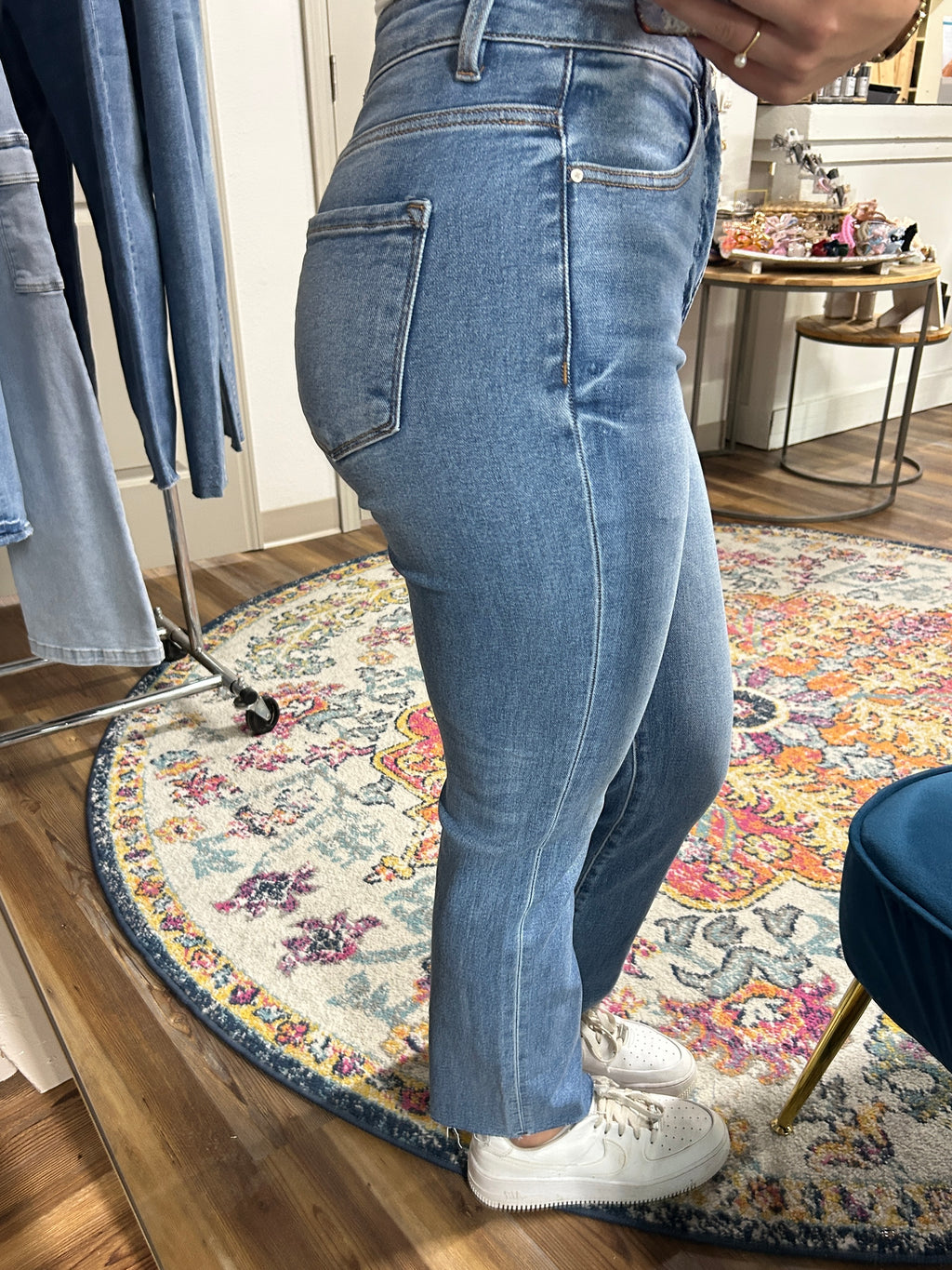 Mila's Tummy Control Straight Jeans