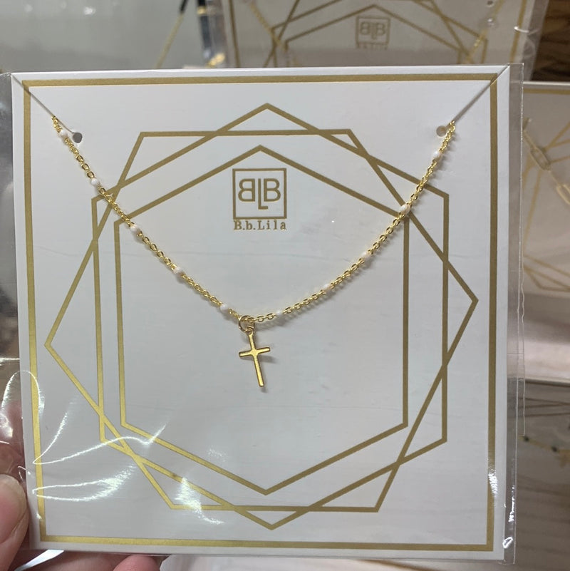 BBLila Cross Necklace
