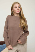 Minimal Impact Long Sleeve Sweater