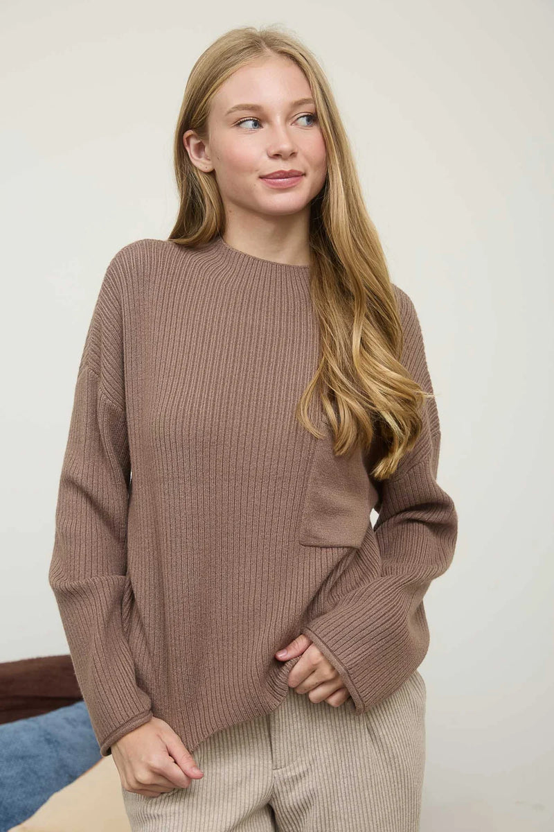 Minimal Impact Long Sleeve Sweater