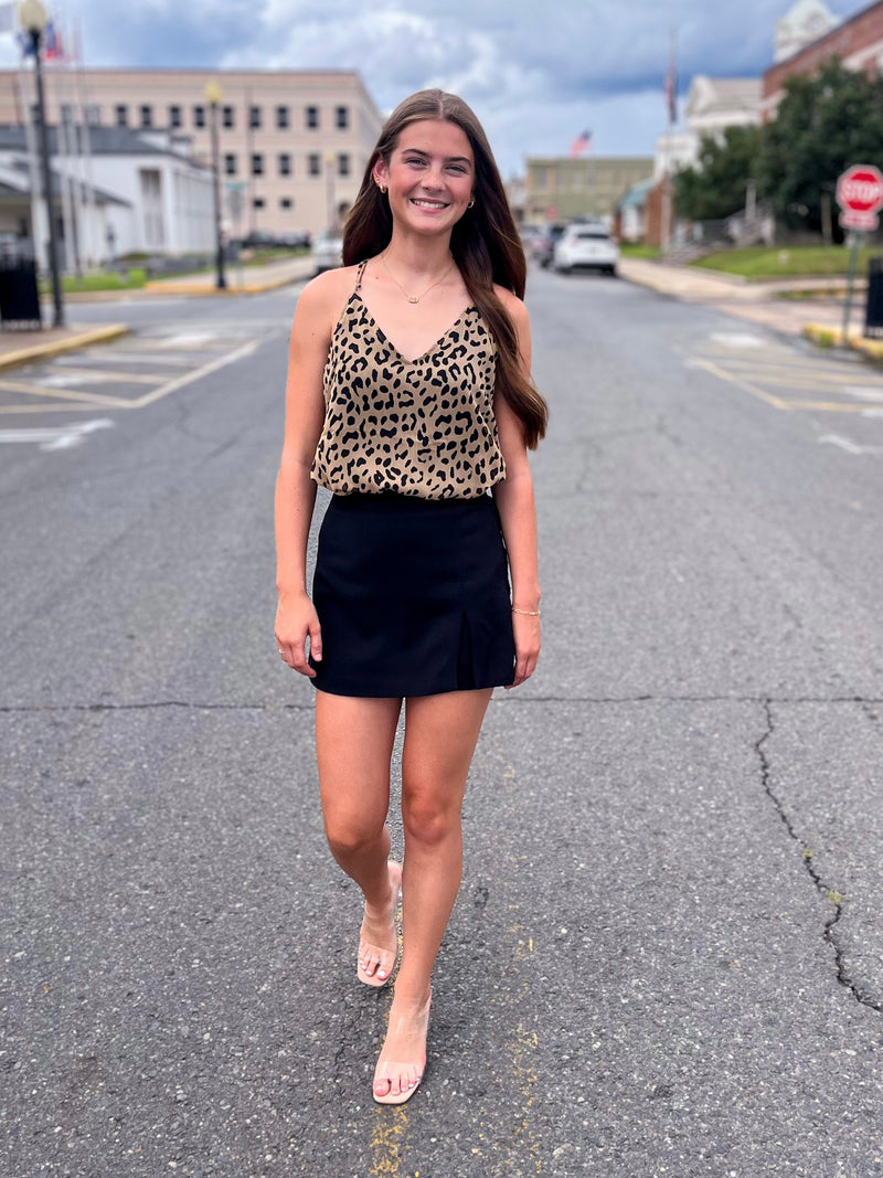 Side Slit Skort