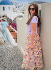 Penny's Floral Midi Skirt