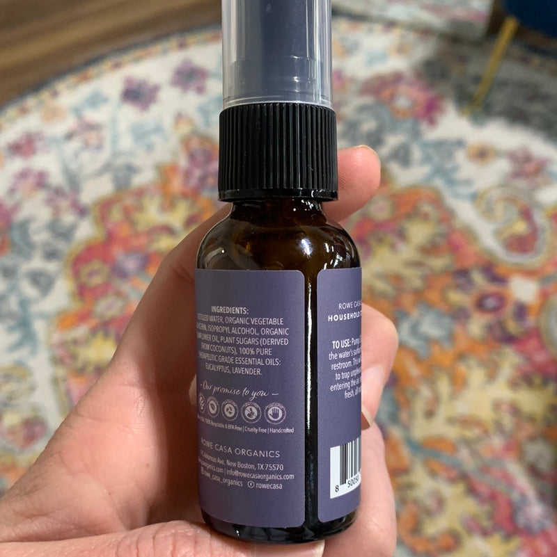 TOILET SPRAY - EUCALYPTUS + LAVENDER