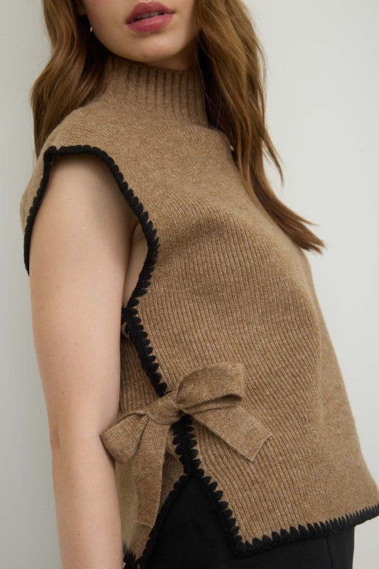 Made to Matter Constrast Side Seam Vest