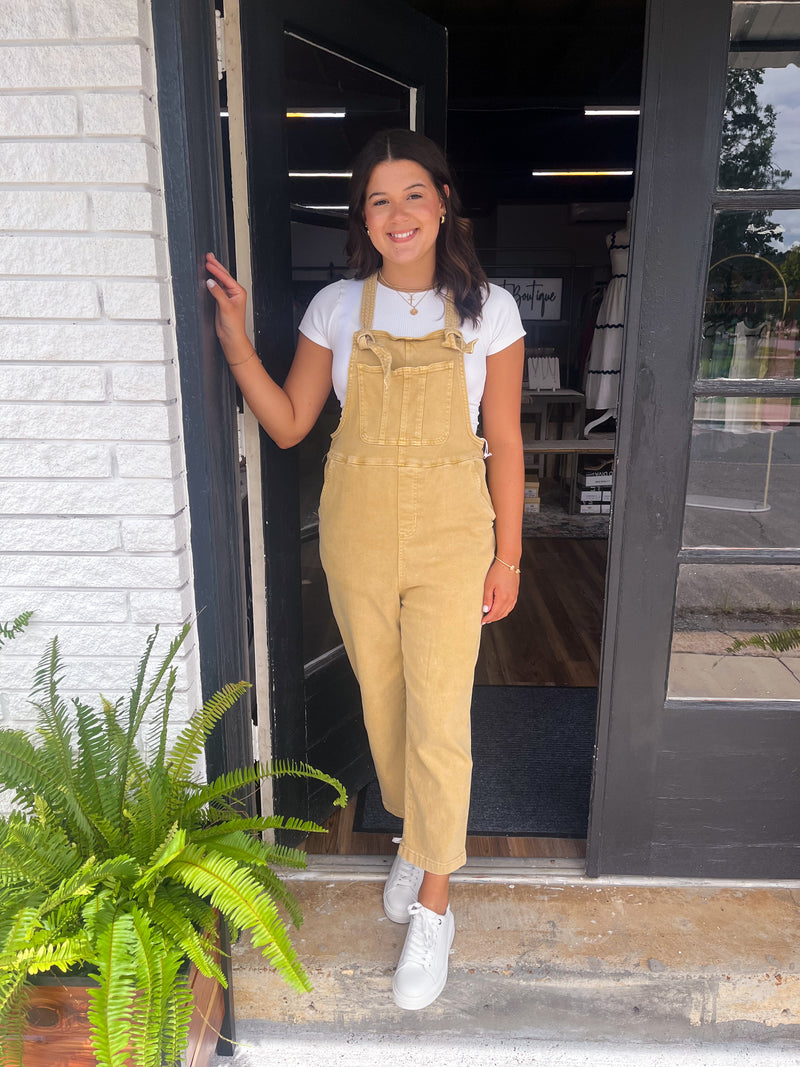 Every Day Stretchy Color Jumpsuit