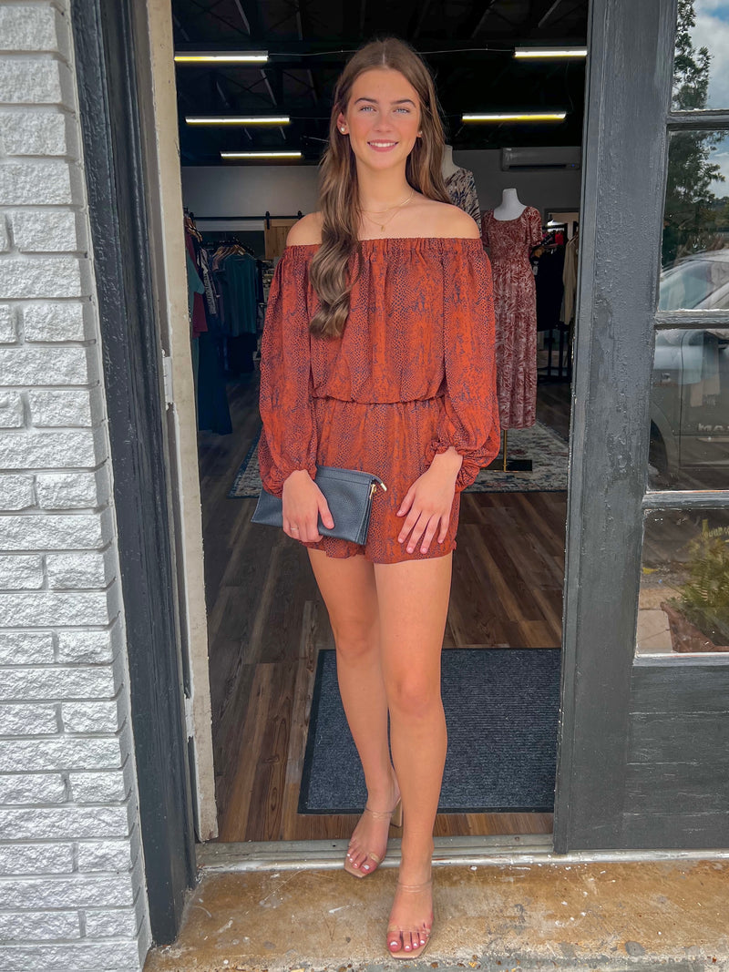 Darla's Off The Shoulder Romper