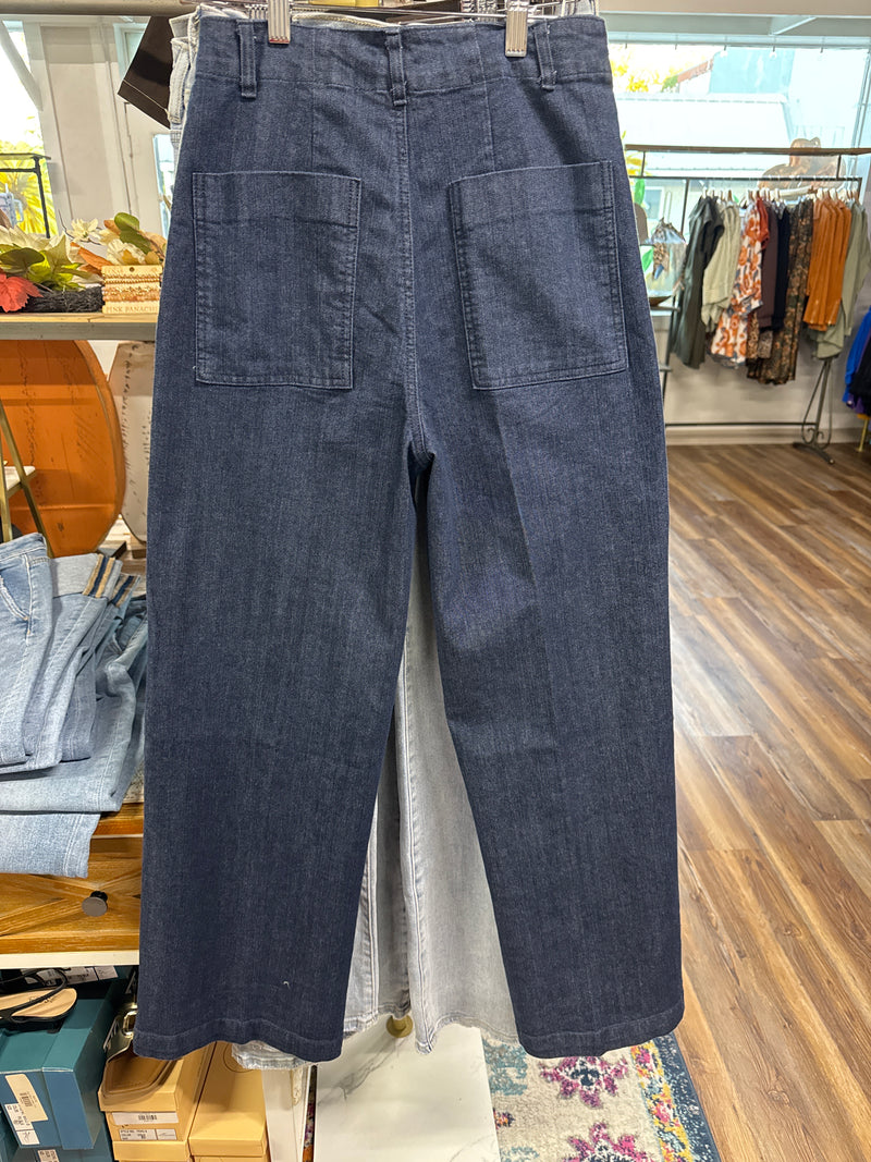 Clean Shape Denim Trousers