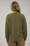 True to Form Henley Knit Top
