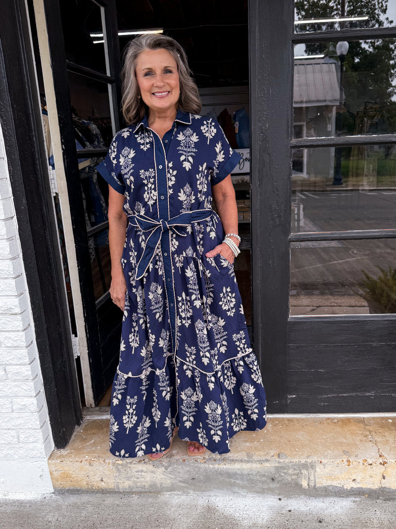 Midnight Hour Midi Dress