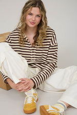 For The Bold Stripped Long Sleeve Top