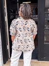 Hope Floats High Collared Blouse