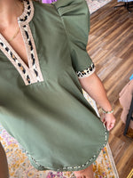 Wild Love Puff Sleeved Dress