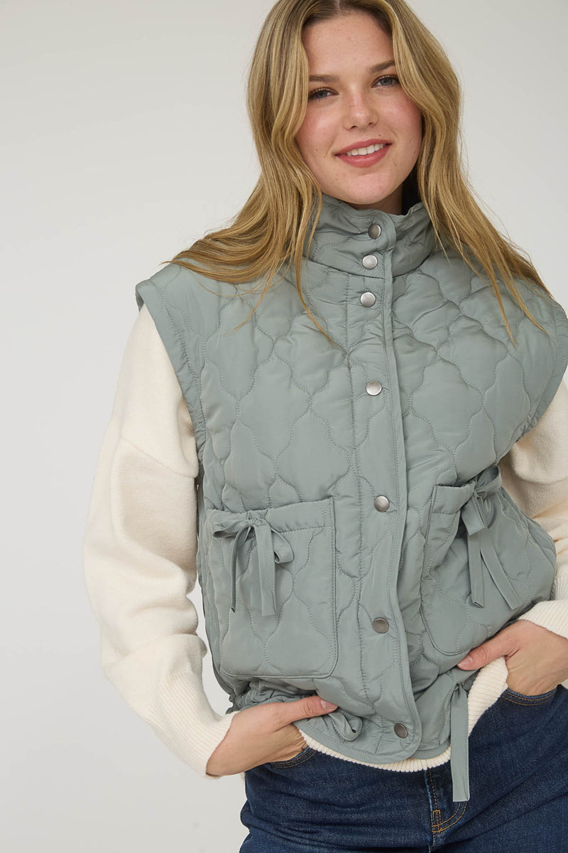 Own The Room Quilted Vest