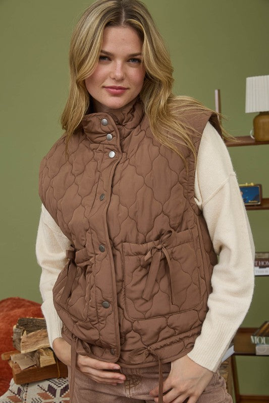 Own The Room Quilted Vest