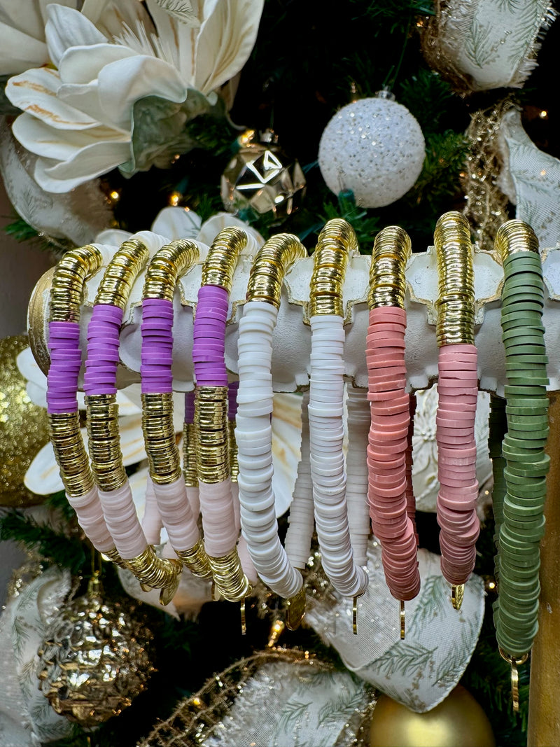 Texture Color Gold Bracelet