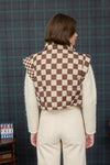 One More Thing Checkered Vest