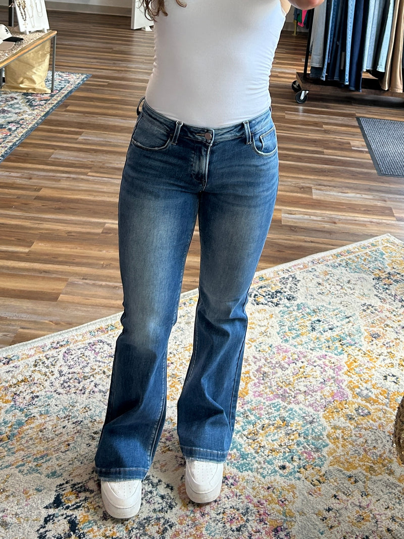 Nora's Low Rise Flare Jeans