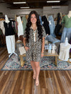 Spotlight Moment Leopard Dress