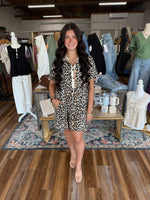 Spotlight Moment Leopard Dress