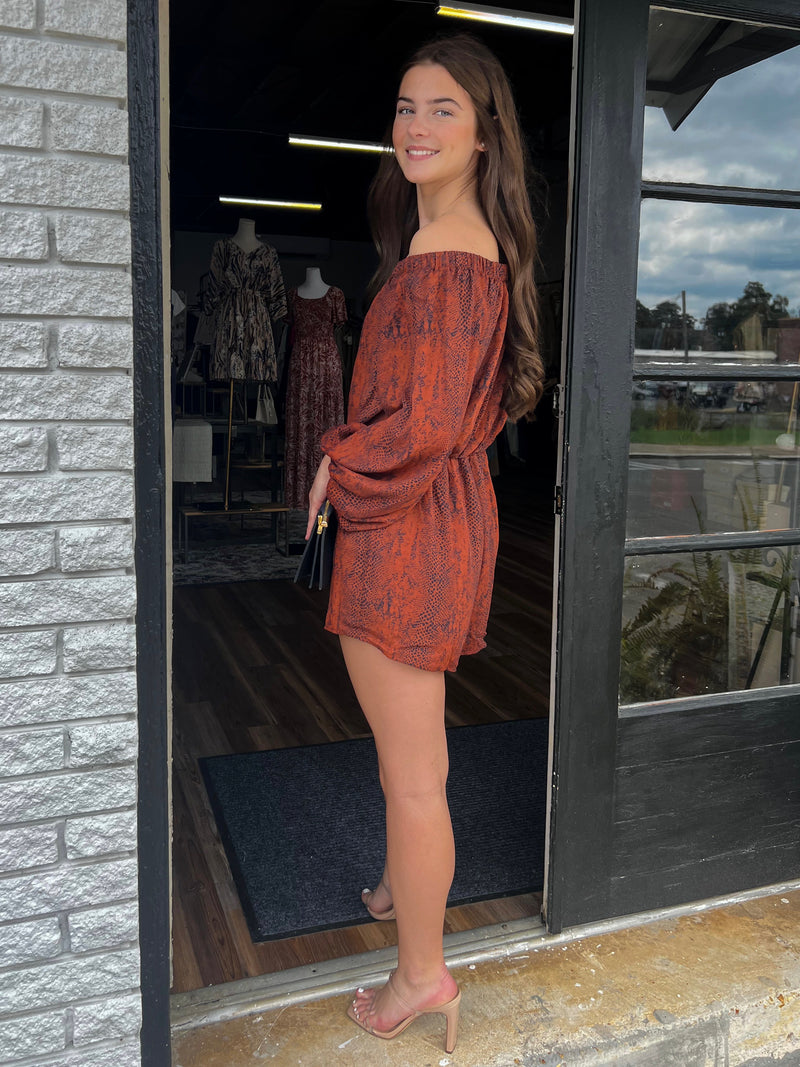 Darla's Off The Shoulder Romper