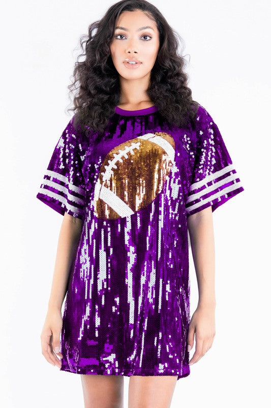 Game Day Sequins Dress