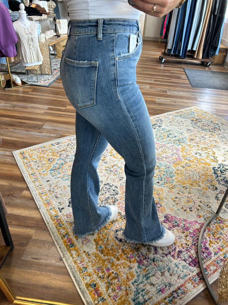 Charlotte's Vintage Frayed Jean