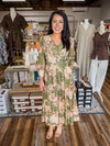 Poised and Ready Midi Dress