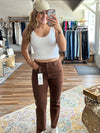 Isabella's Espresso Straight Pants