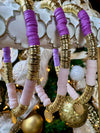Texture Color Gold Bracelet