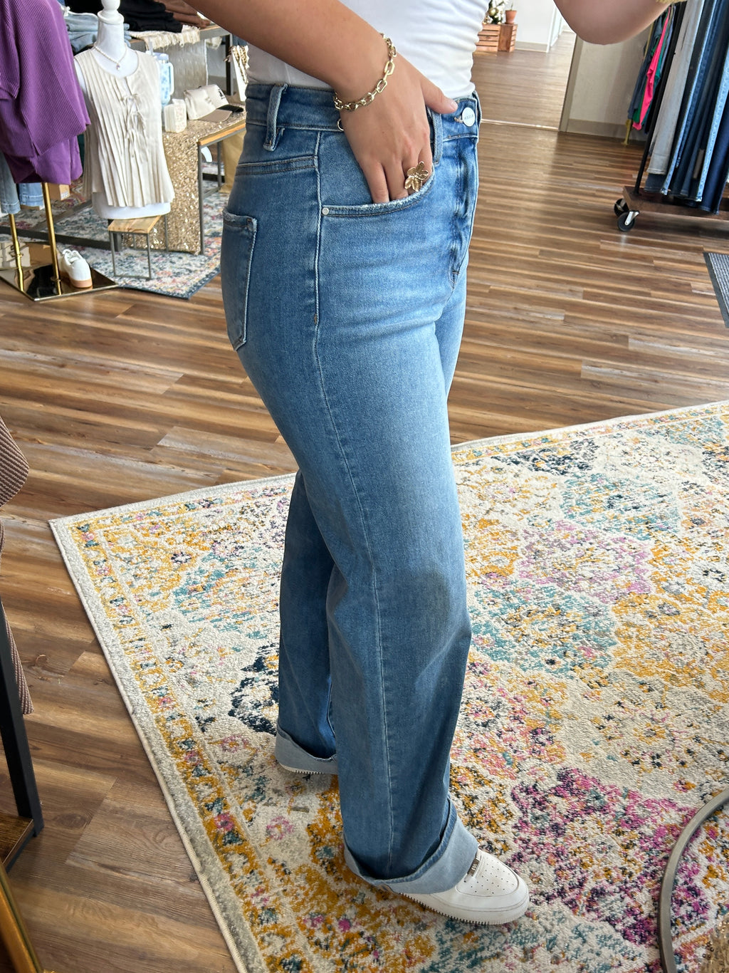 Lucy's Tummy Control Wide Leg