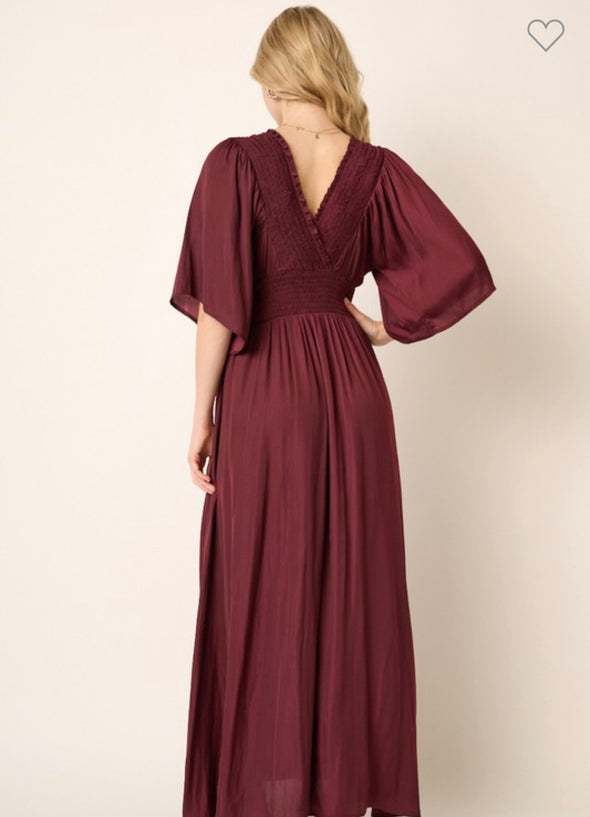 Tell Me About It Maxi Dress