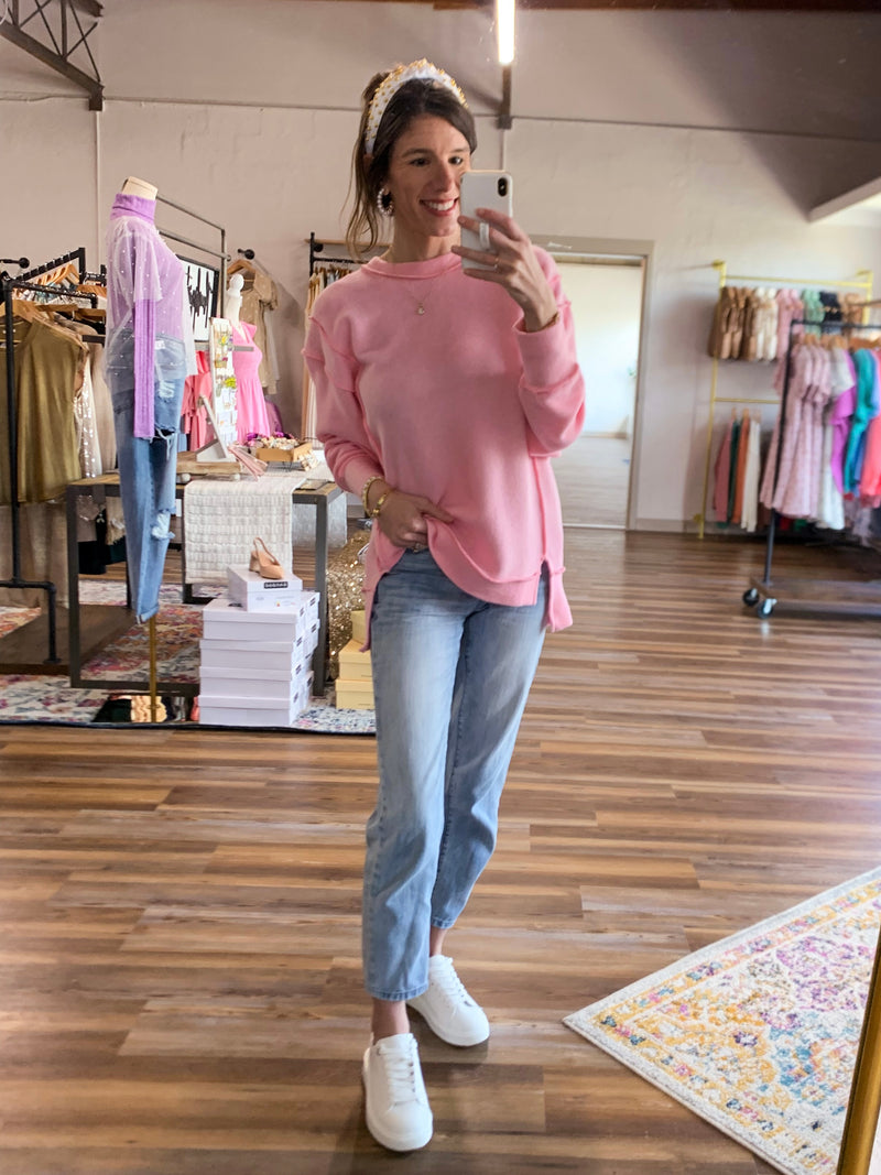 Brushed and Cozy Oversized Sweater
