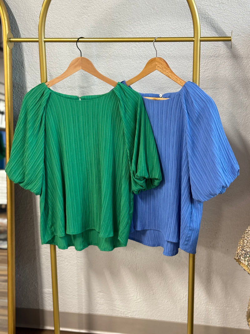 Balloon Sleeve Blouse
