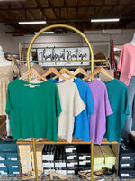 Jane's Drop Shoulder Jacquard Sweater