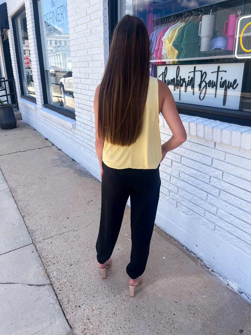 Sonya's Tencel Paperbag Pants