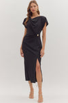 Shaped in Stillness Midi Dress