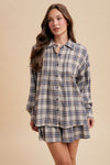 Praise and Plaid Flannel Top