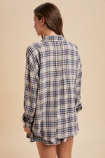 Praise and Plaid Flannel Top