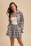Praise and Plaid Flannel Top