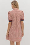 Play Your Games Striped Dress