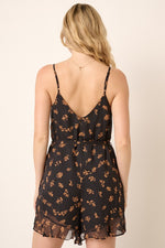 Walk Away Navy Romper