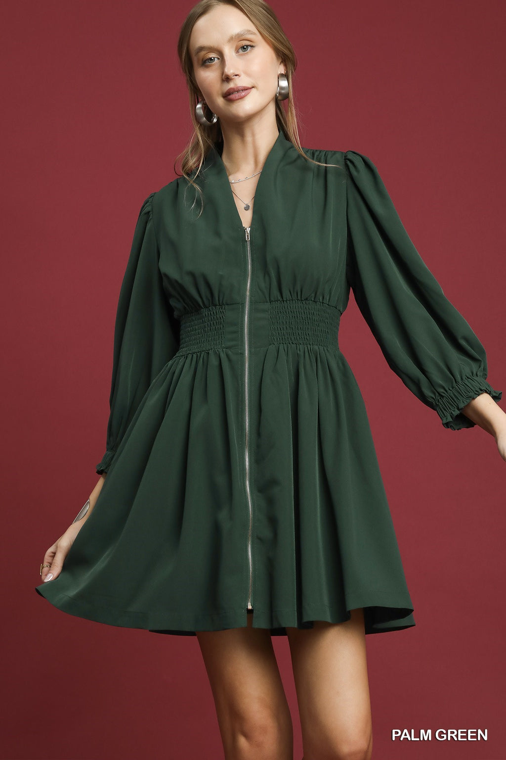 Worn With Wisdom 3/4 Sleeve Dress